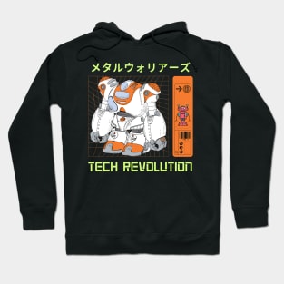 Tech Revolution Robot Anime Manga Hoodie